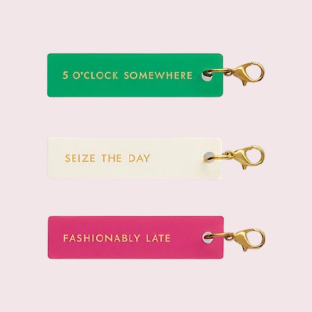 Kate Spade New York Planner Charm Set NWT